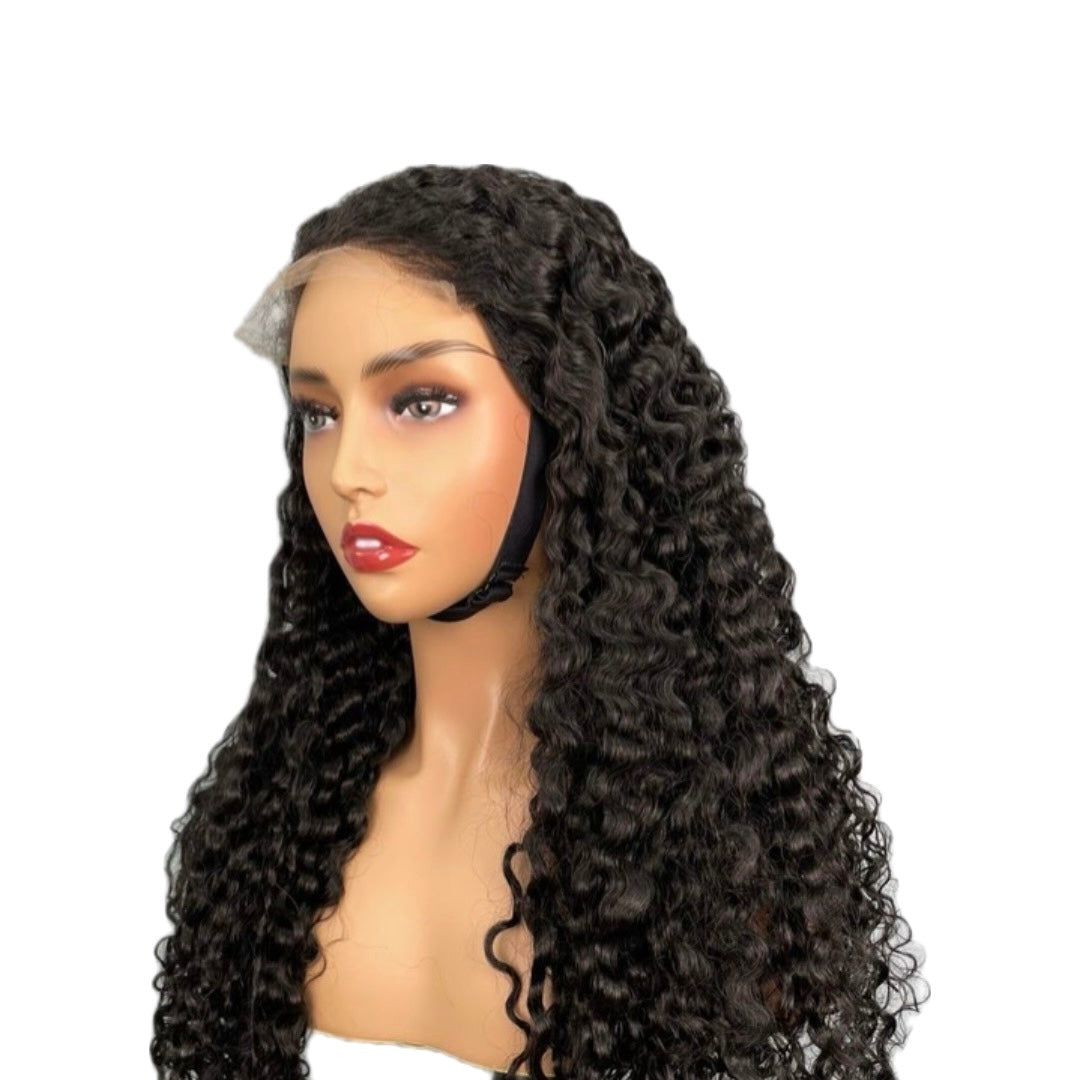 CRUDE 5x5 hd Burmese spiral wig