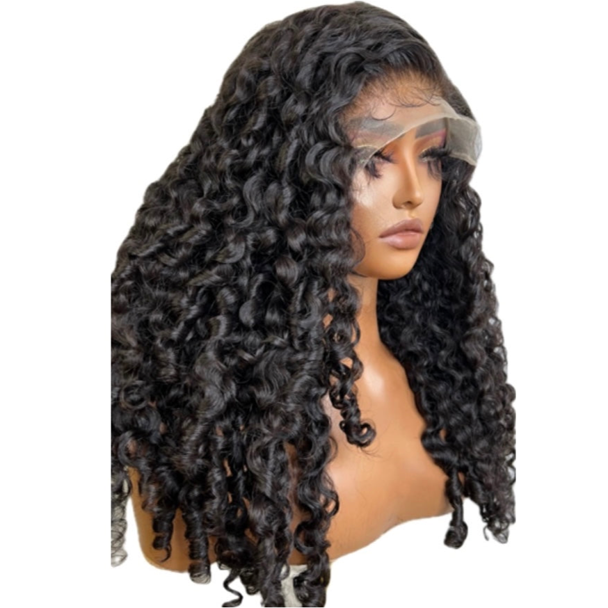 CRUDE 13x6 HD Burmese curl wig